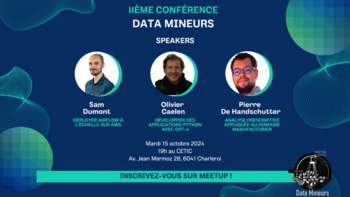 11th Data Mineurs meetup - LIVE event