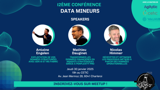 12th Data Mineurs meetup