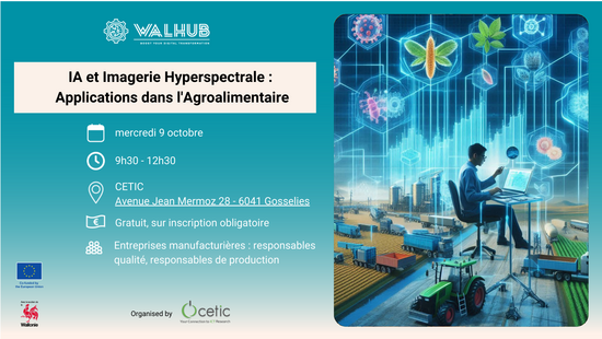 IA et Imagerie Hyperspectrale : Applications dans l'Agroalimentaire